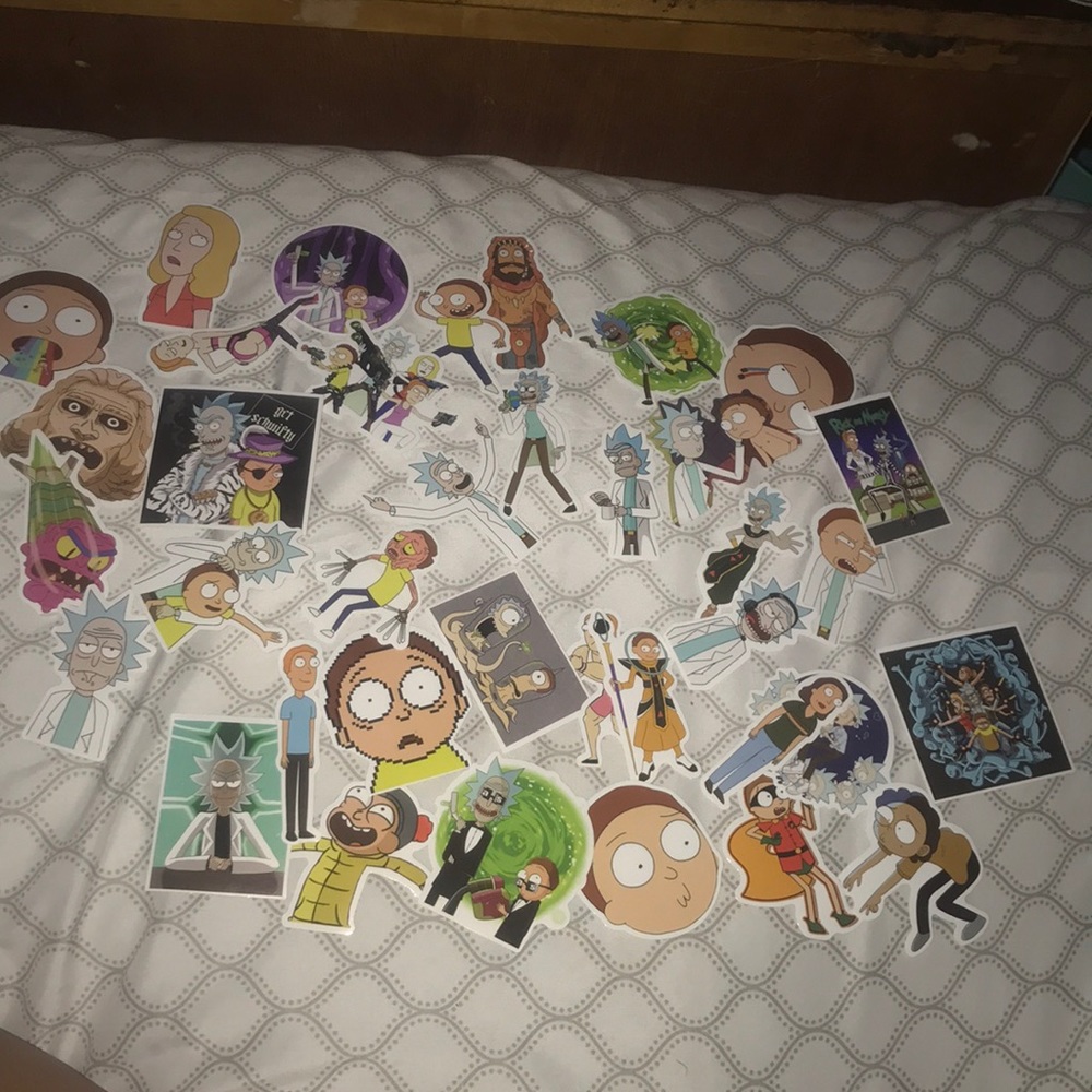 Rick and Morty stickers 2
